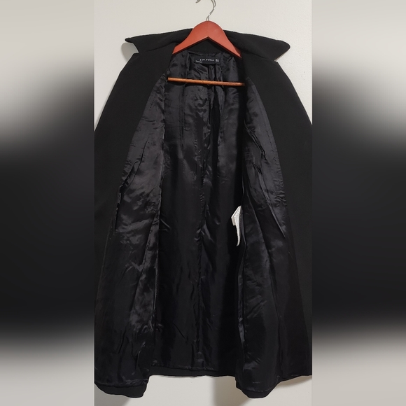 Zara Black Coat - Picture 5 of 10